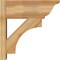Ekena Millwork Westlake Rough Sawn Traditional Outlooker, Western Red Cedar, 8"W x 20"D x 20"H OUT08X20X20WTL01RWR - alternate 4